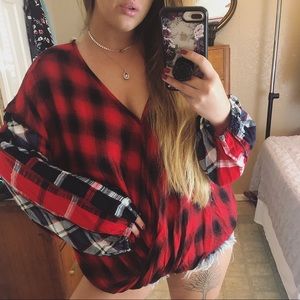 Umgee Tops - Umgee plaid blouse Umgee Tops - Umgee plaid blouse